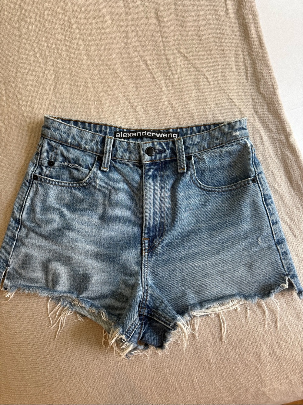 Alexander Wang Bite High Rise Shorts
